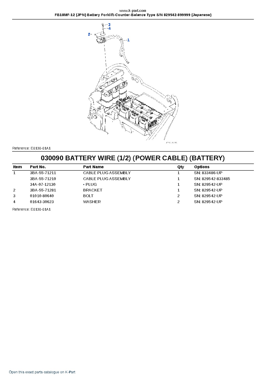 FB18MF-12 (JPN) Battery Forklift-Counter-Balance Type S/N 829542-899999 (Japanese) – sample page 9