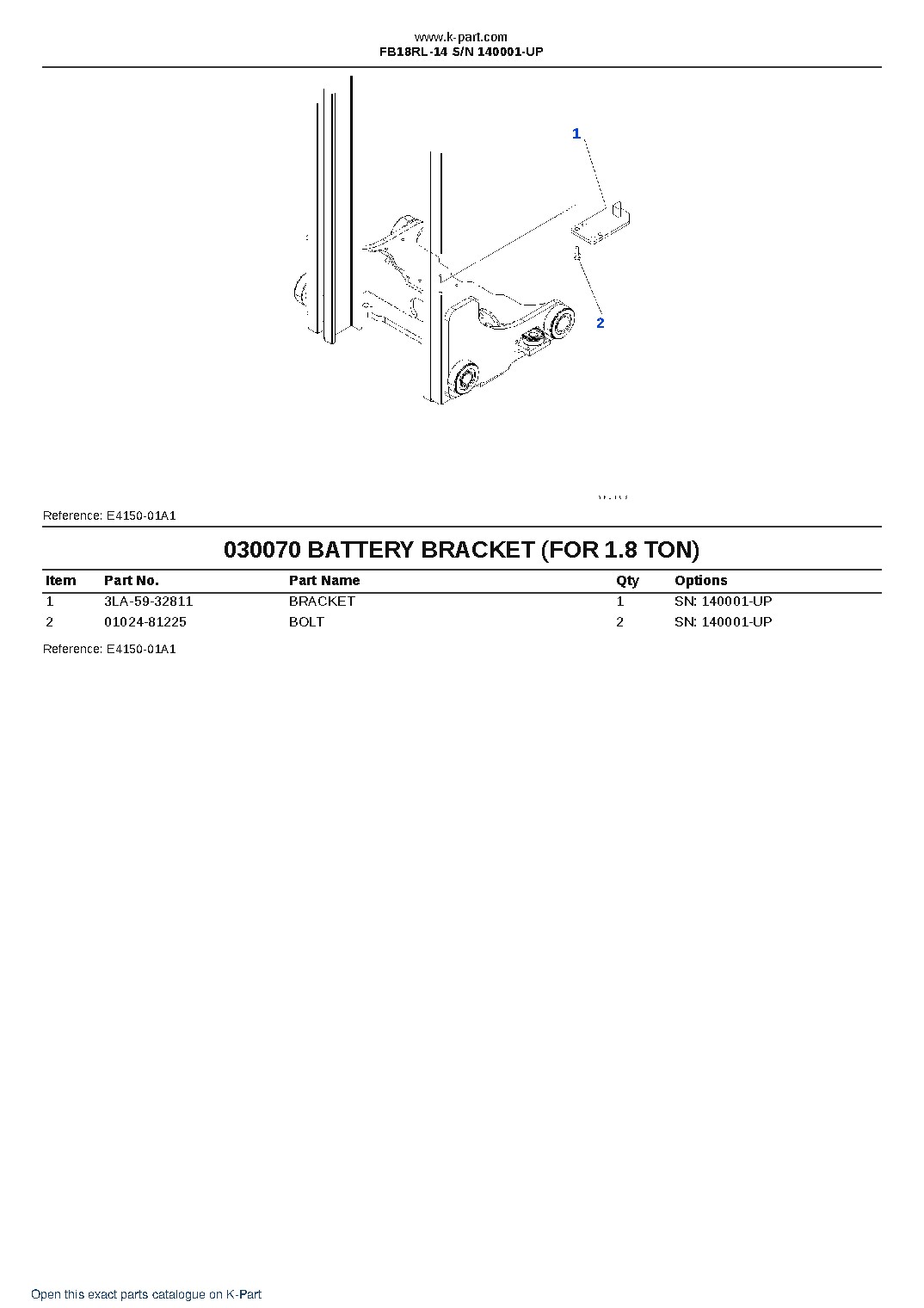 FB18RL-14 S/N 140001-UP – sample page 7 FB18RL-14 S/N 140001-UP – sample page 7