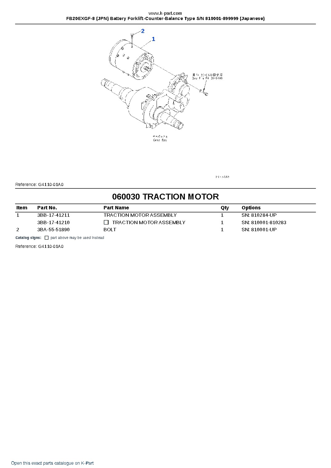 FB20EXGF-8 (JPN) Battery Forklift-Counter-Balance Type S/N 810001-899999 (Japanese) – sample page 6