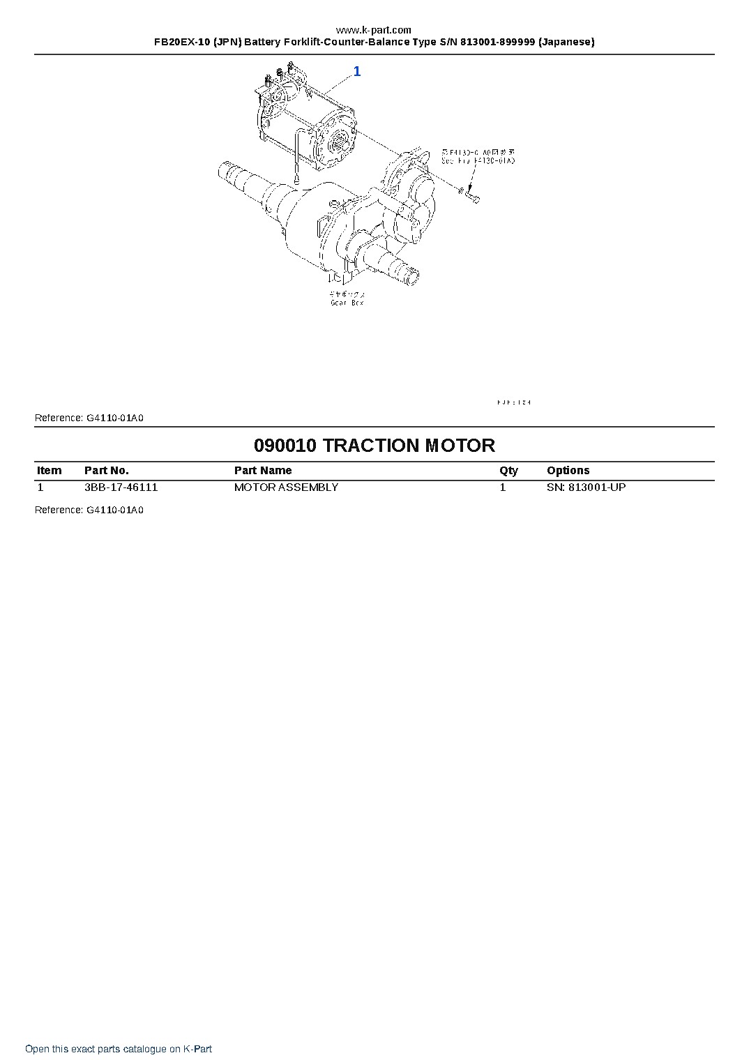 FB20EX-10 (JPN) Battery Forklift-Counter-Balance Type S/N 813001-899999 (Japanese) – sample page 6