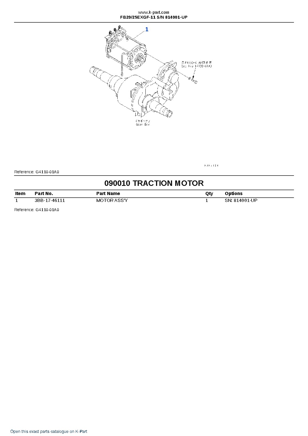 FB20/25EXGF-11 S/N 814001-UP – sample page 6