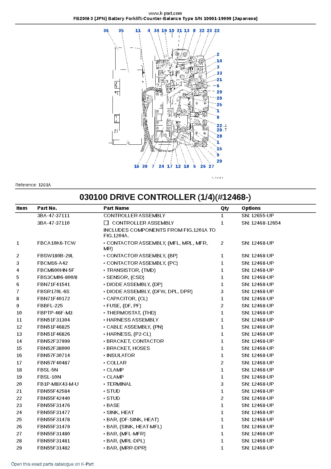 FB20M-3 (JPN) Battery Forklift-Counter-Balance Type S/N 10001-19999 (Japanese) – sample page 10