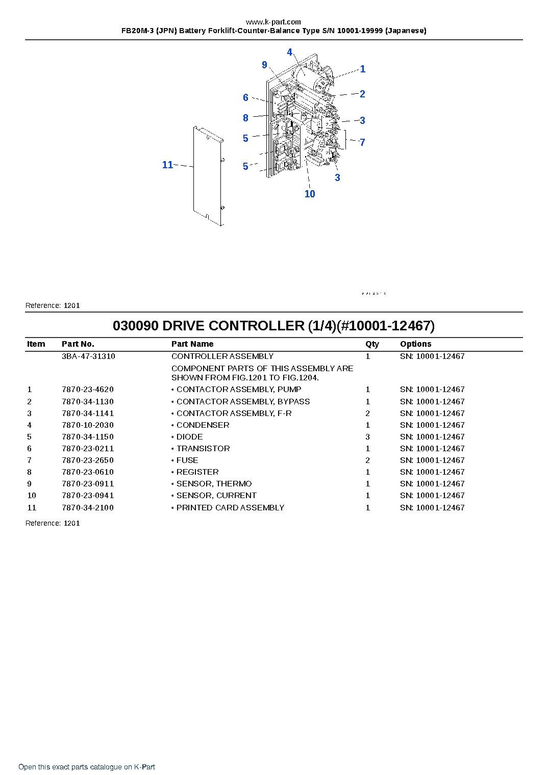 FB20M-3 (JPN) Battery Forklift-Counter-Balance Type S/N 10001-19999 (Japanese) – sample page 9