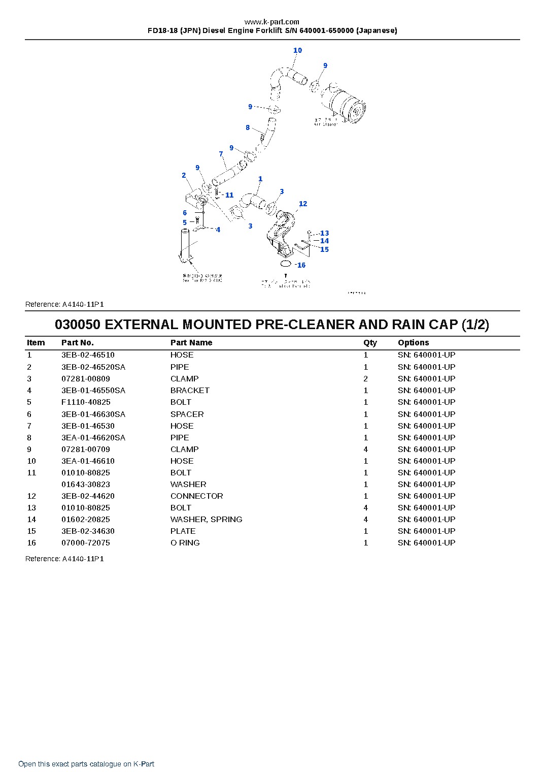 FD18-18 (JPN) Diesel Engine Forklift S/N 640001-650000 (Japanese) – sample page 5