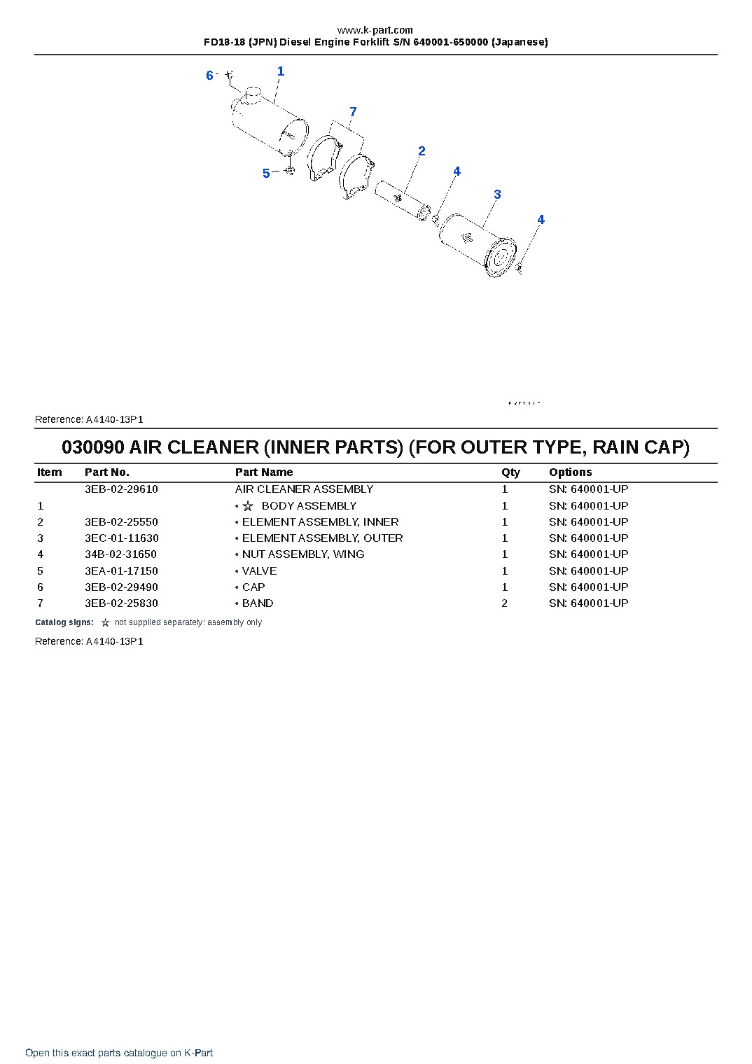 FD18-18 (JPN) Diesel Engine Forklift S/N 640001-650000 (Japanese) – sample page 9