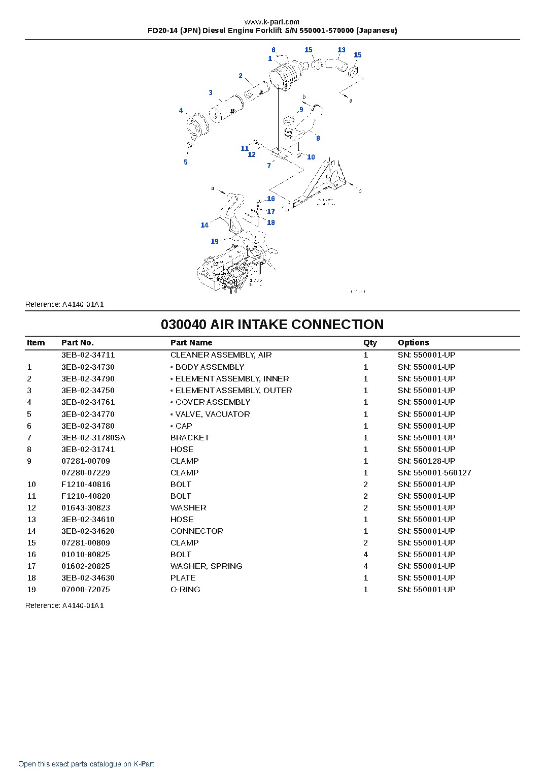 FD20-14 (JPN) Diesel Engine Forklift S/N 550001-570000 (Japanese) – sample page 4