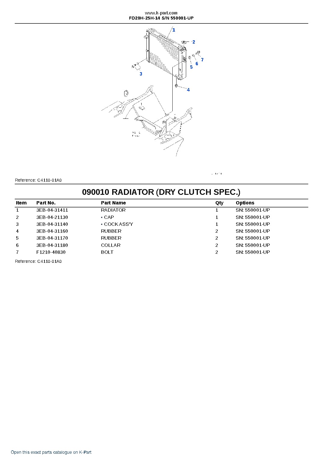 FD20H-25H-14 S/N 550001-UP – sample page 8 FD20H-25H-14 S/N 550001-UP – sample page 8