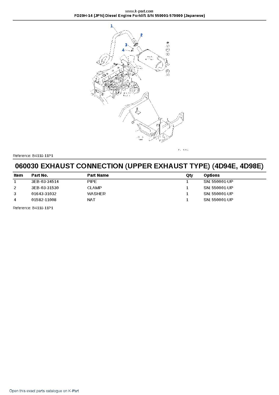 FD20H-14 (JPN) Diesel Engine Forklift S/N 550001-570000 (Japanese) – sample page 7 FD20H-14 (JPN) Diesel Engine Forklift S/N 550001-570000 (Japanese) – sample page 7
