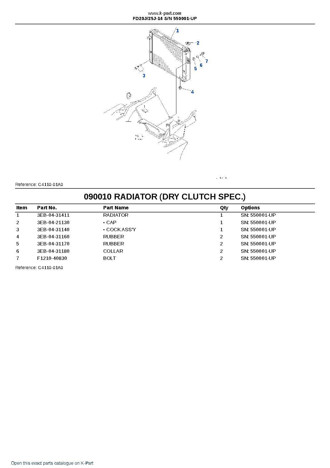 FD20J/25J-14 S/N 550001-UP – sample page 8 FD20J/25J-14 S/N 550001-UP – sample page 8