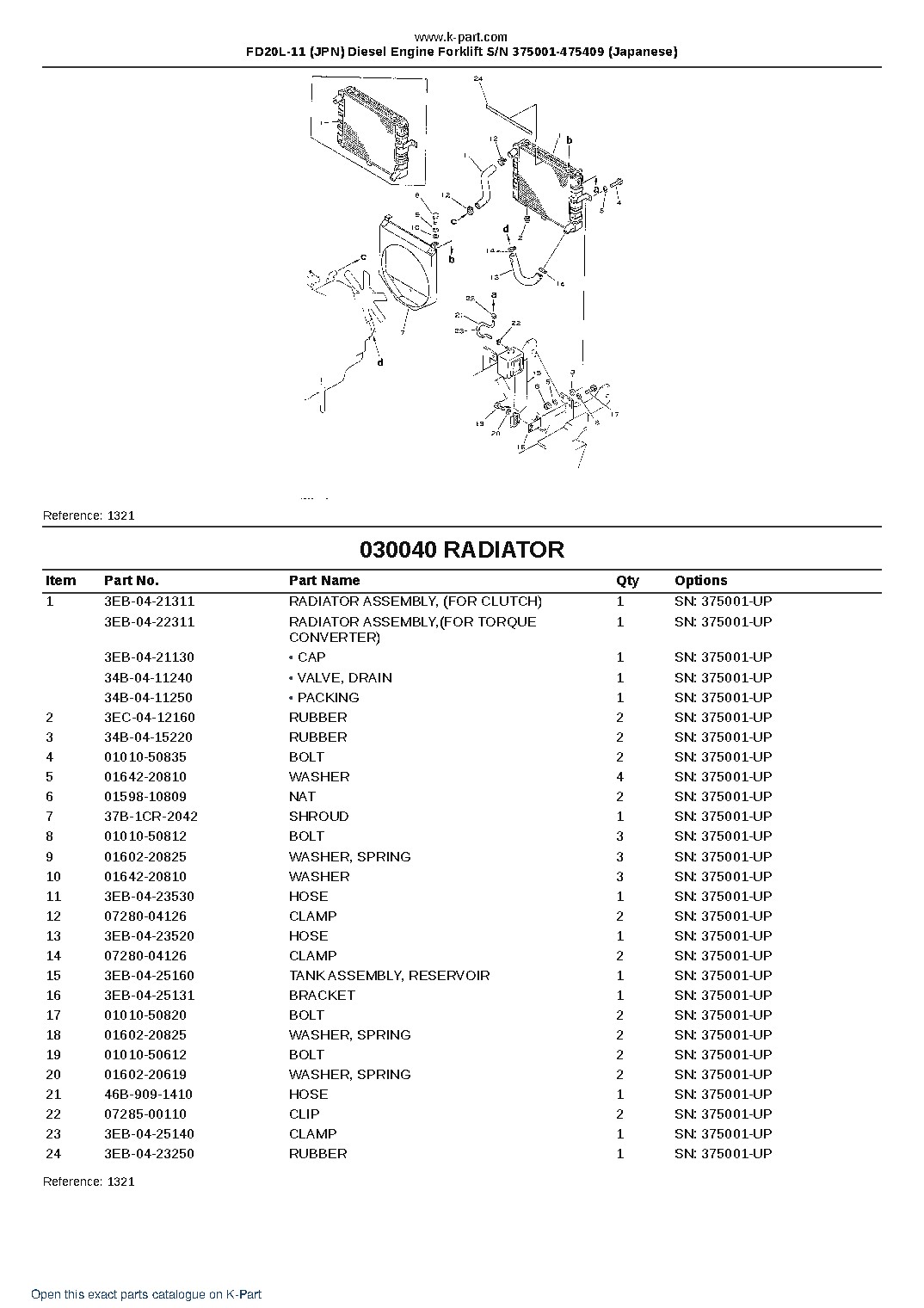 FD20L-11 (JPN) Diesel Engine Forklift S/N 375001-475409 (Japanese) – sample page 5