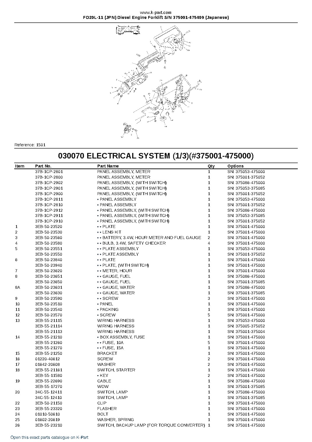 FD20L-11 (JPN) Diesel Engine Forklift S/N 375001-475409 (Japanese) – sample page 8