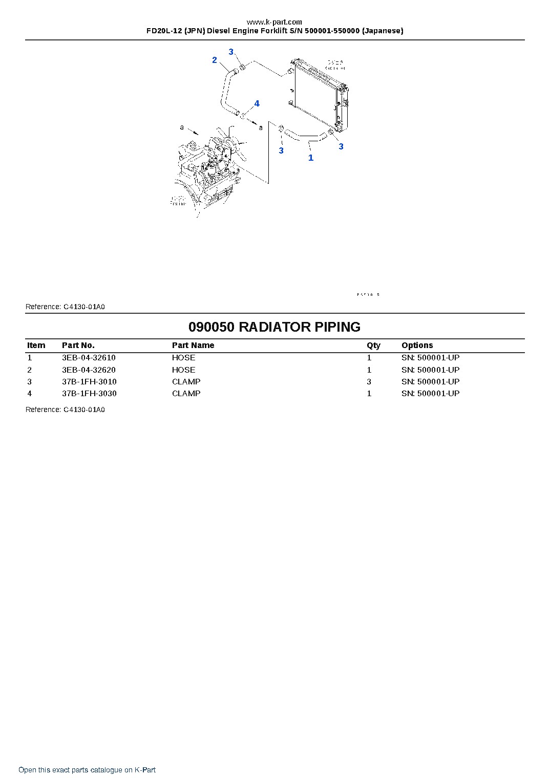 FD20L-12 (JPN) Diesel Engine Forklift S/N 500001-550000 (Japanese) – sample page 9