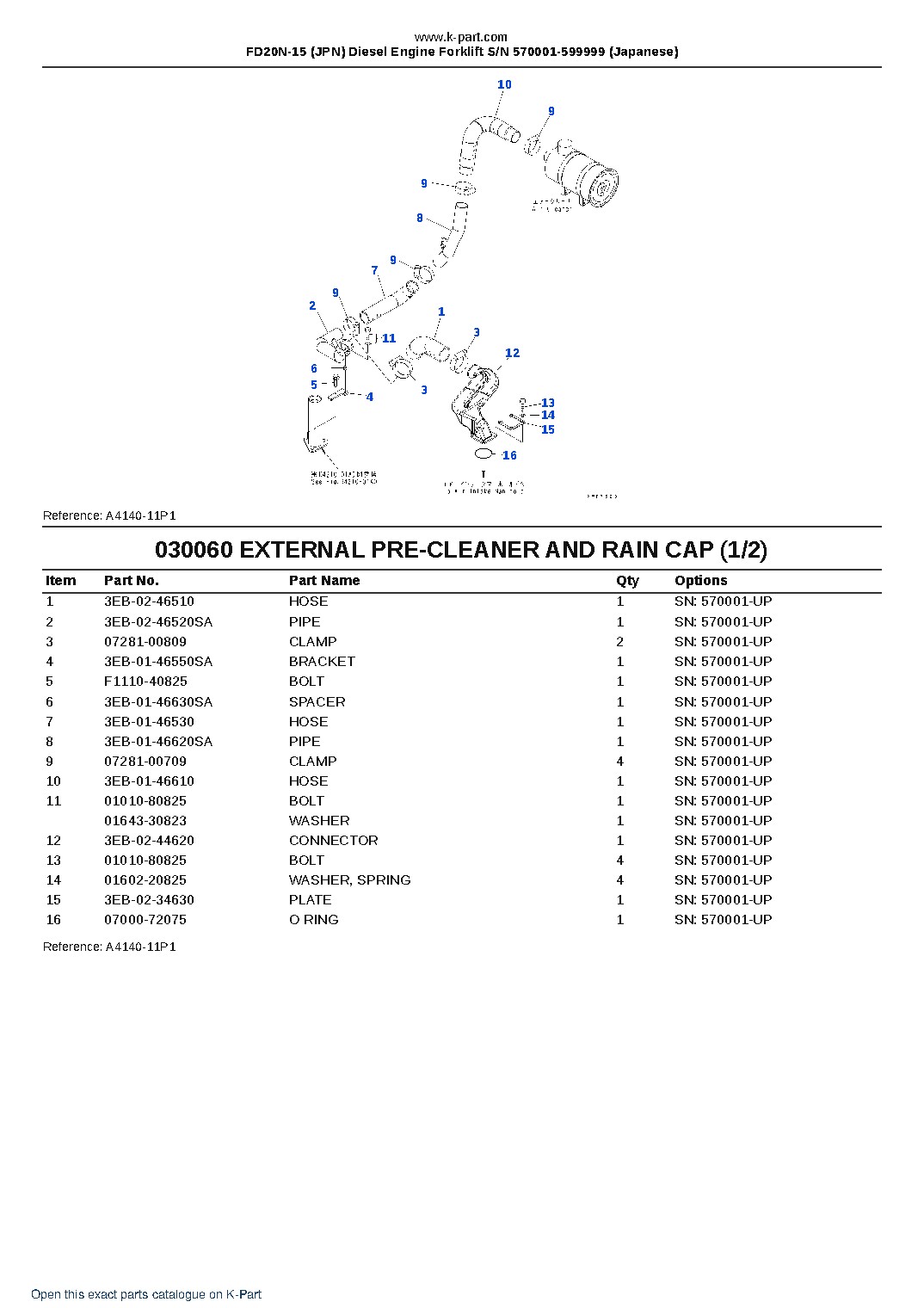 FD20N-15 (JPN) Diesel Engine Forklift S/N 570001-599999 (Japanese) – sample page 6