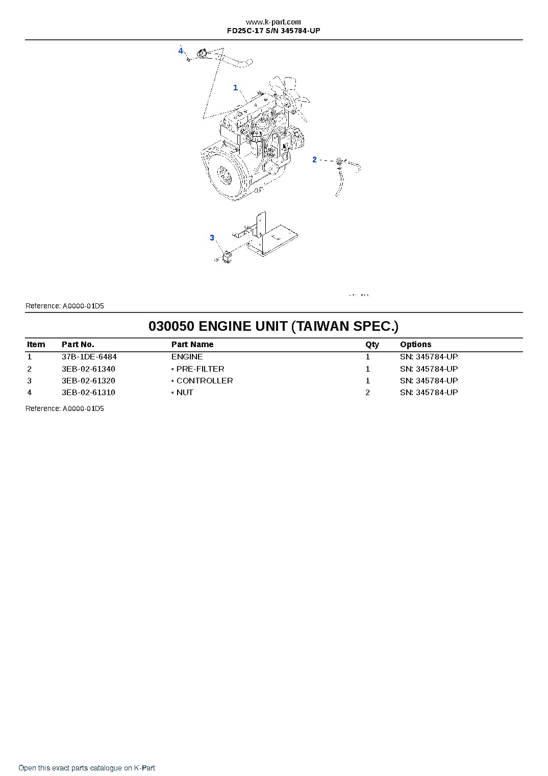 FD25C-17 S/N 345784-UP – sample page 5 FD25C-17 S/N 345784-UP – sample page 5