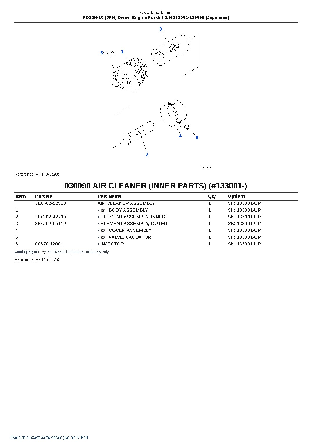 FD35N-10 (JPN) Diesel Engine Forklift S/N 133001-136099 (Japanese) – sample page 10