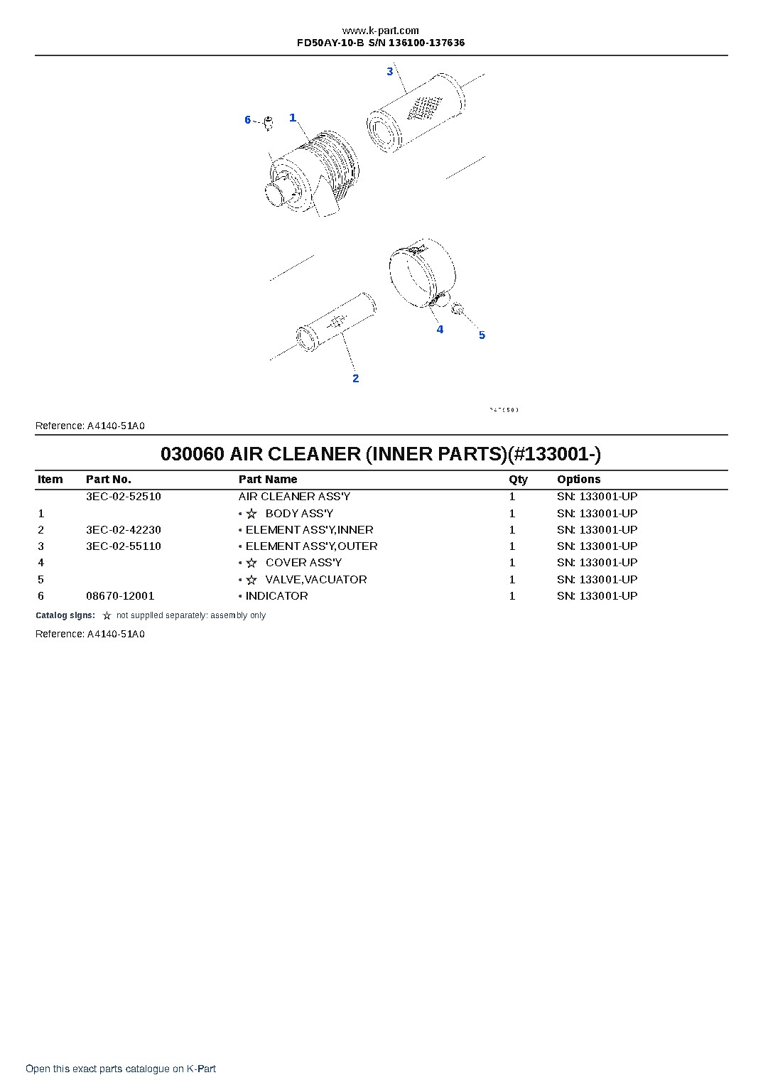 FD50AY-10-B S/N 136100-137636 – sample page 8 FD50AY-10-B S/N 136100-137636 – sample page 8