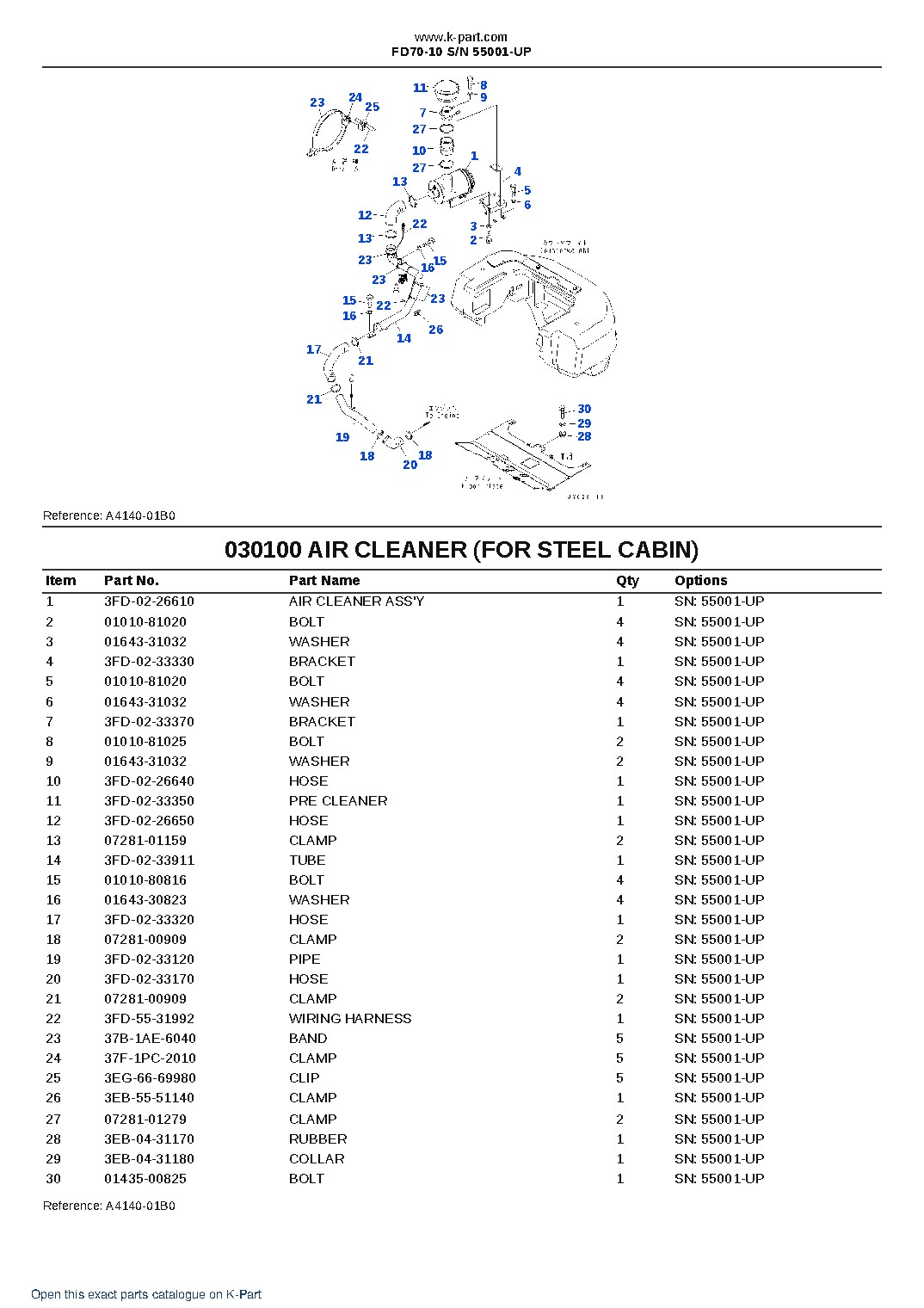 FD70-10 S/N 55001-UP – sample page 10 FD70-10 S/N 55001-UP – sample page 10