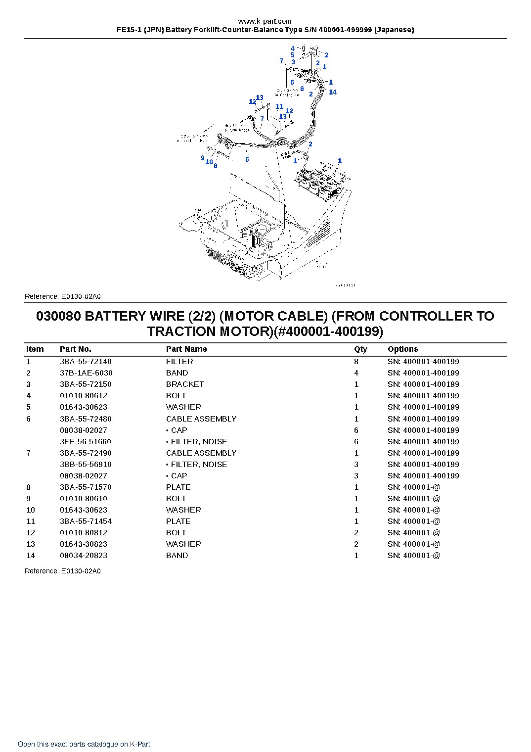 FE15-1 (JPN) Battery Forklift-Counter-Balance Type S/N 400001-499999 (Japanese) – sample page 8
