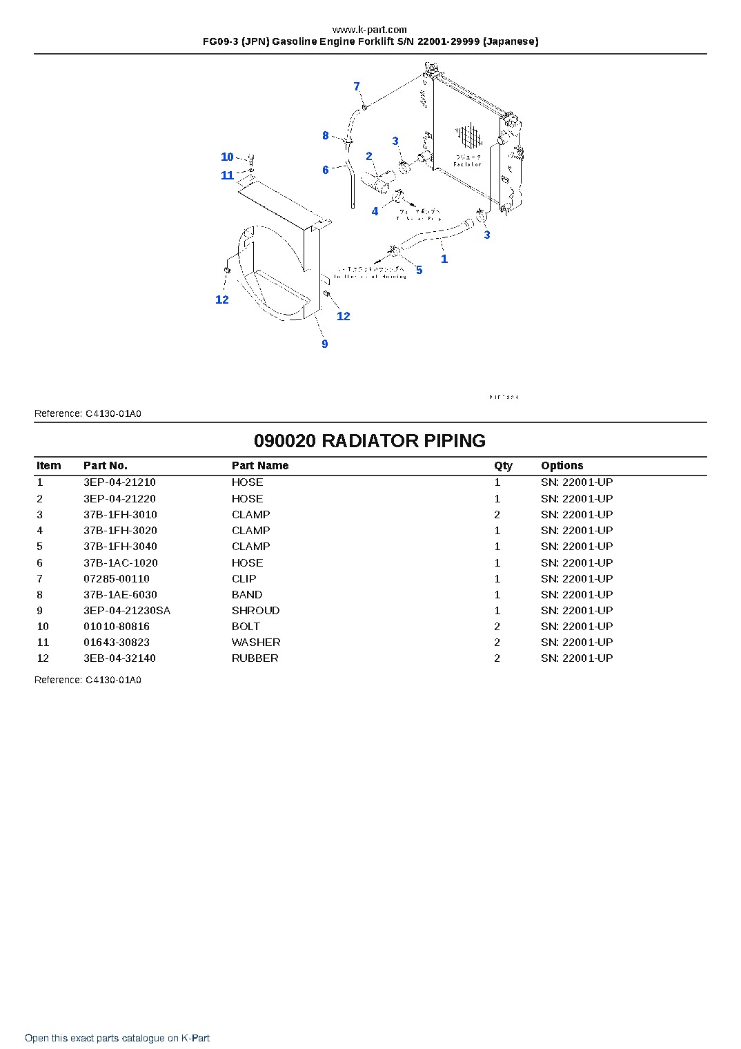 FG09-3 (JPN) Gasoline Engine Forklift S/N 22001-29999 (Japanese) – sample page 5