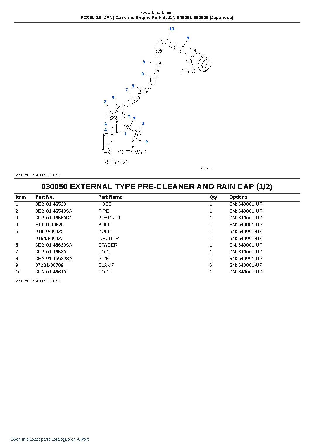 FG09L-18 (JPN) Gasoline Engine Forklift S/N 640001-650000 (Japanese) – sample page 5