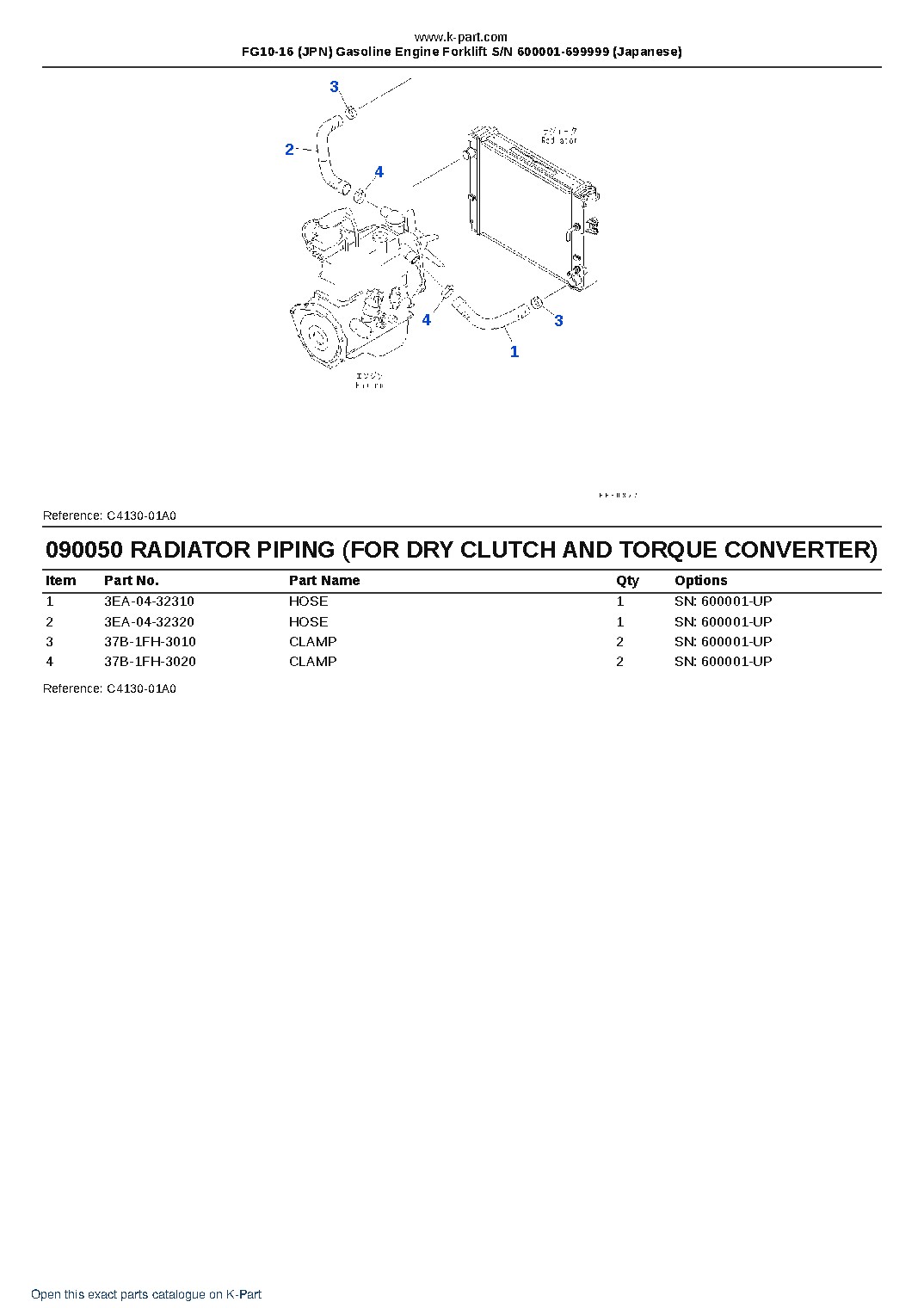 FG10-16 (JPN) Gasoline Engine Forklift S/N 600001-699999 (Japanese) – sample page 10
