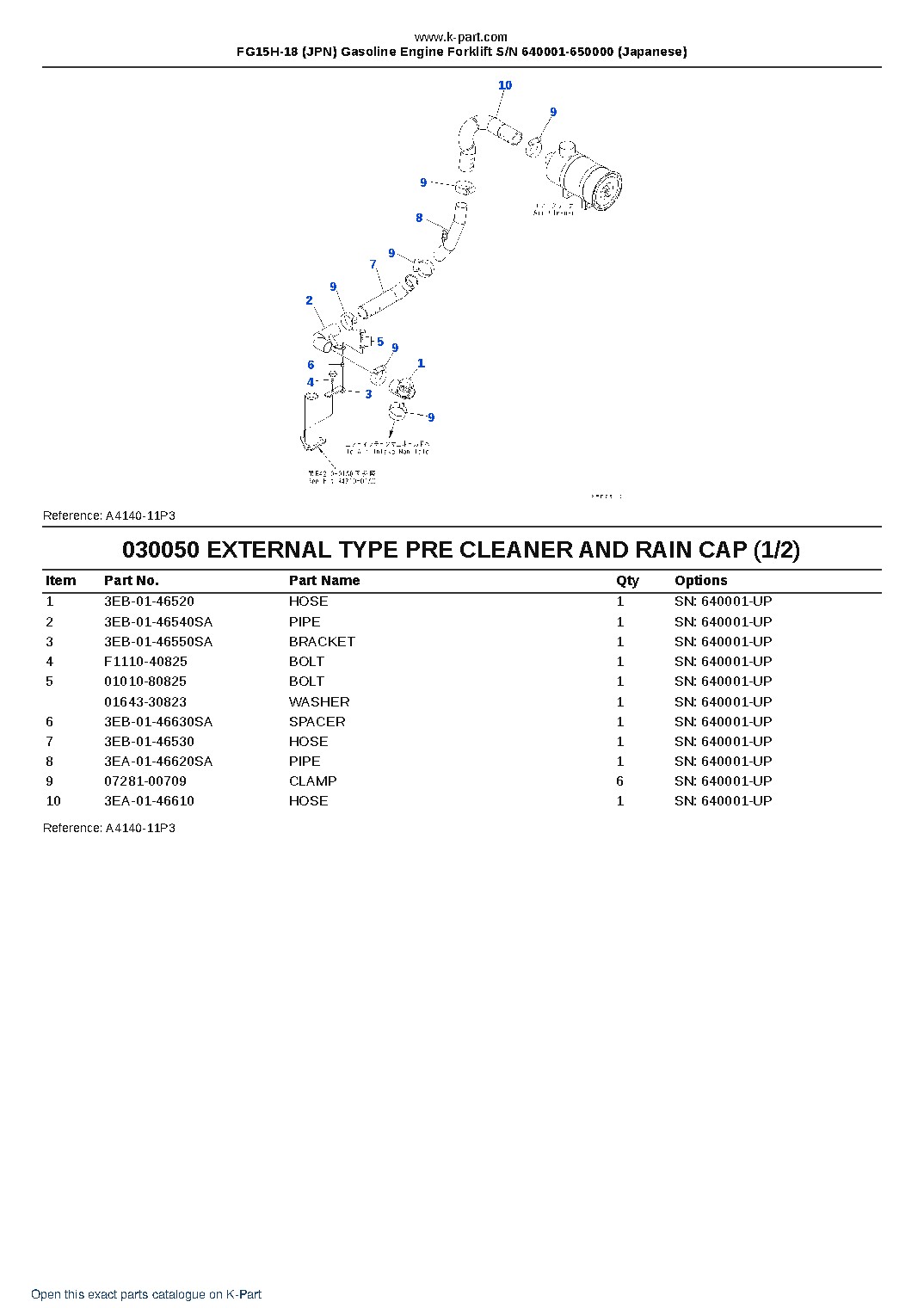 FG15H-18 (JPN) Gasoline Engine Forklift S/N 640001-650000 (Japanese) – sample page 5