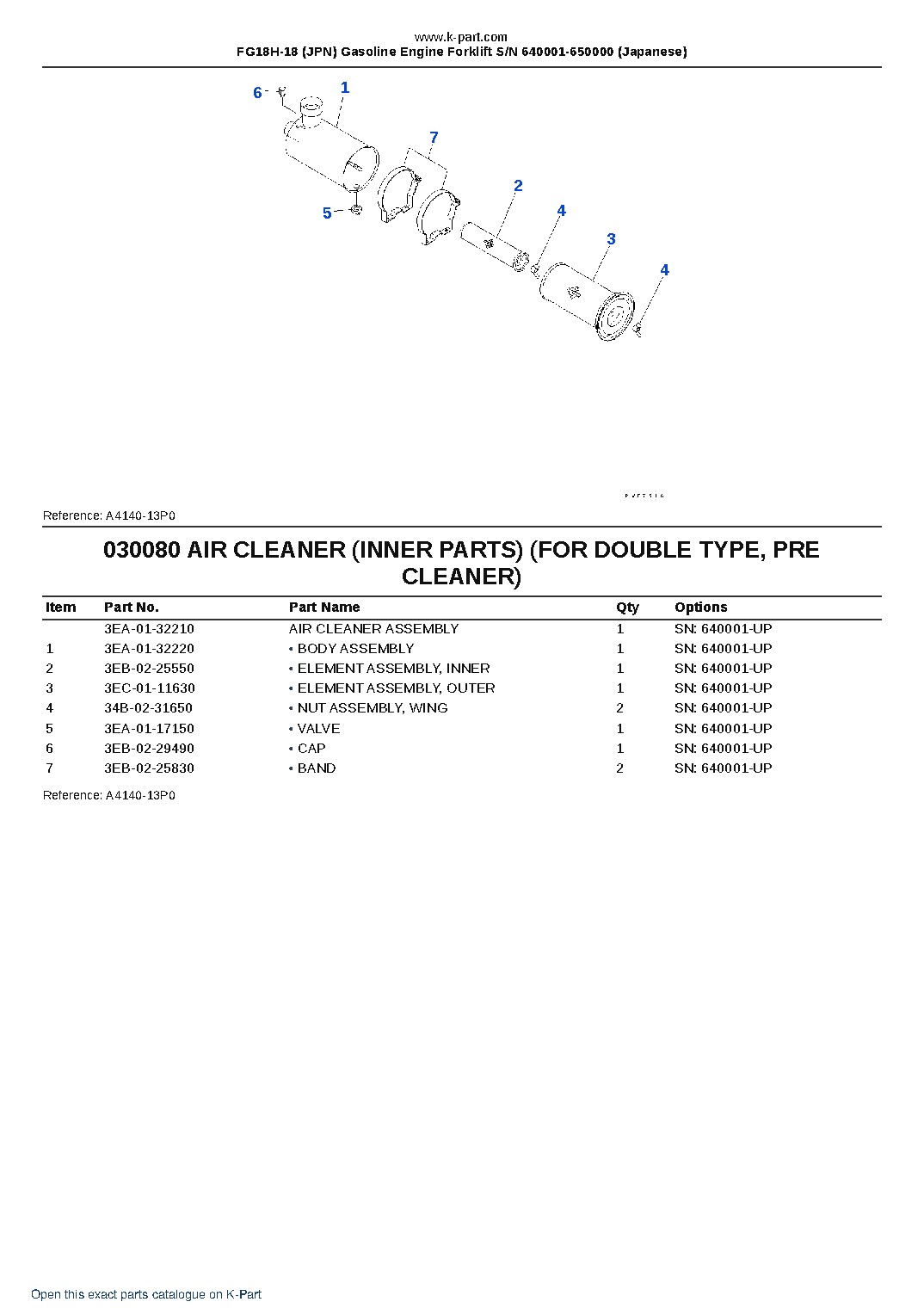 FG18H-18 (JPN) Gasoline Engine Forklift S/N 640001-650000 (Japanese) – sample page 8