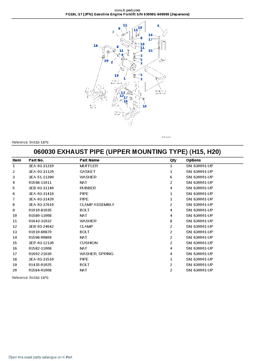 FG18L-17 (JPN) Gasoline Engine Forklift S/N 630001-640000 (Japanese) – sample page 6 FG18L-17 (JPN) Gasoline Engine Forklift S/N 630001-640000 (Japanese) – sample page 6