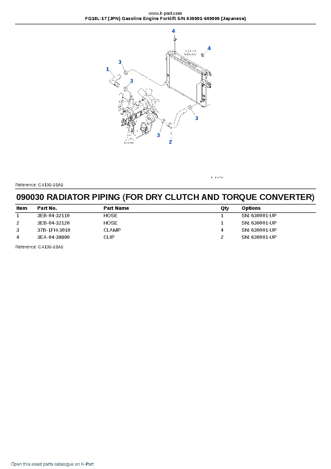 FG18L-17 (JPN) Gasoline Engine Forklift S/N 630001-640000 (Japanese) – sample page 9 FG18L-17 (JPN) Gasoline Engine Forklift S/N 630001-640000 (Japanese) – sample page 9