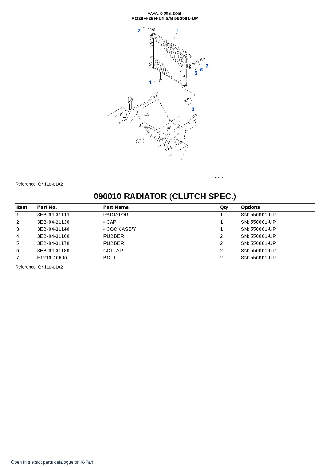 FG20H-25H-14 S/N 550001-UP – sample page 10 FG20H-25H-14 S/N 550001-UP – sample page 10