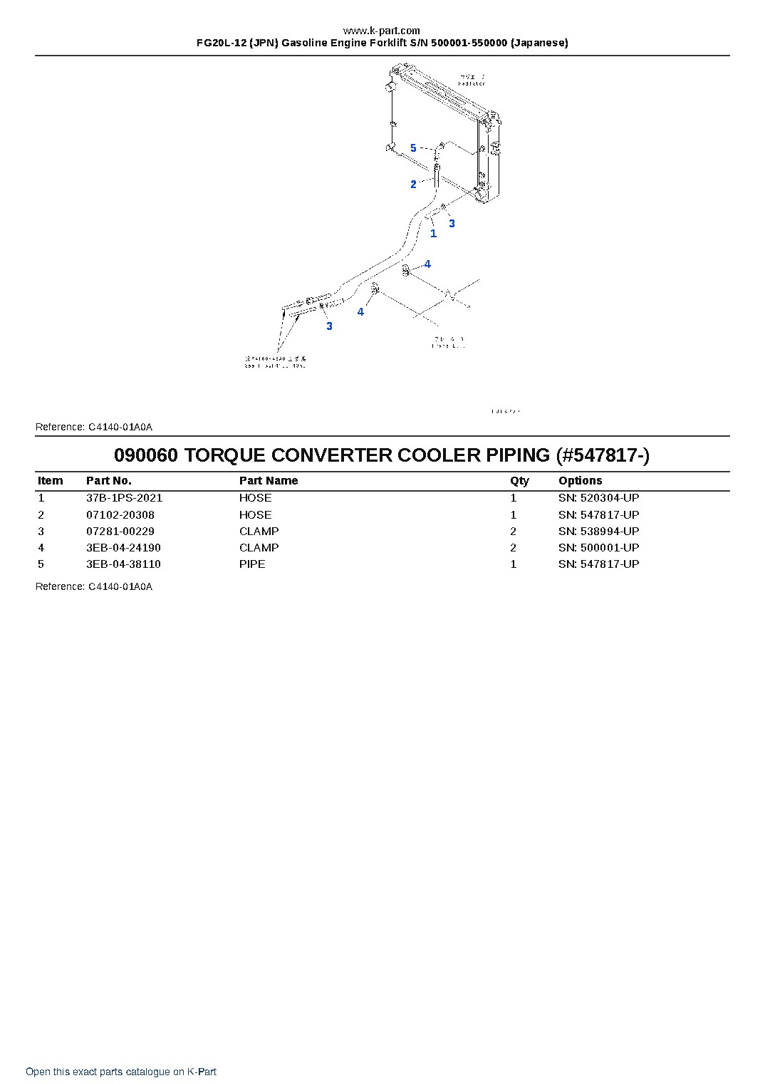 FG20L-12 (JPN) Gasoline Engine Forklift S/N 500001-550000 (Japanese) – sample page 10 FG20L-12 (JPN) Gasoline Engine Forklift S/N 500001-550000 (Japanese) – sample page 10