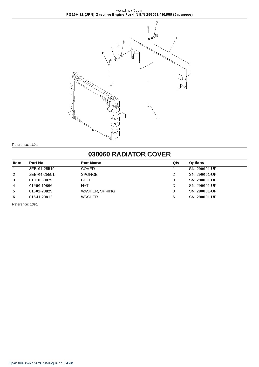 FG25H-11 (JPN) Gasoline Engine Forklift S/N 290001-491858 (Japanese) – sample page 8