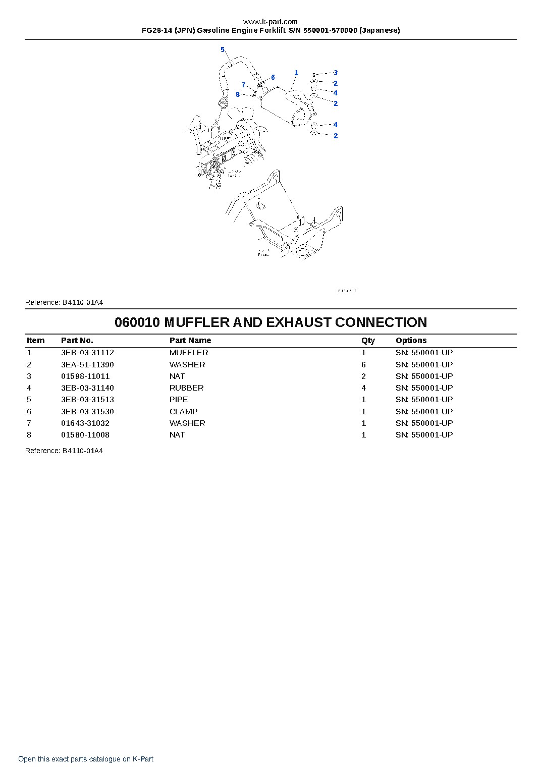 FG28-14 (JPN) Gasoline Engine Forklift S/N 550001-570000 (Japanese) – sample page 7 FG28-14 (JPN) Gasoline Engine Forklift S/N 550001-570000 (Japanese) – sample page 7