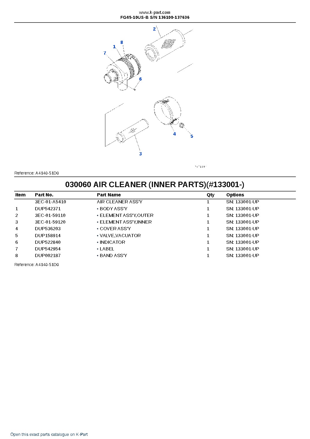 FG45-10US-B S/N 136100-137636 – sample page 6 FG45-10US-B S/N 136100-137636 – sample page 6