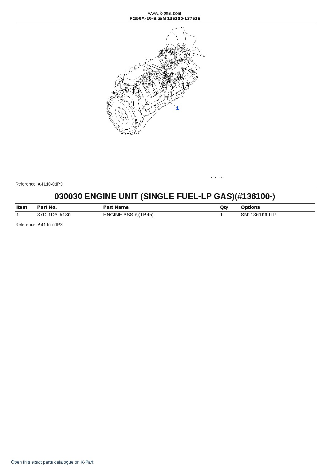 FG50A-10-B S/N 136100-137636 – sample page 3 FG50A-10-B S/N 136100-137636 – sample page 3