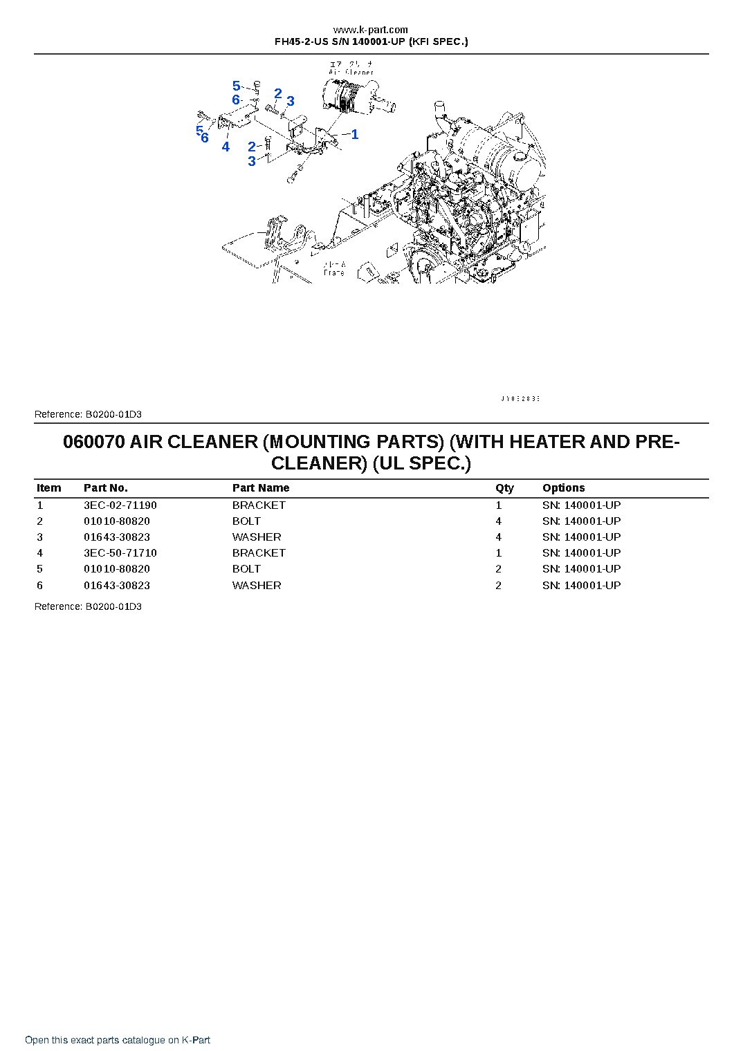 FH45-2-US S/N 140001-UP (KFI SPEC.) – sample page 8 FH45-2-US S/N 140001-UP (KFI SPEC.) – sample page 8