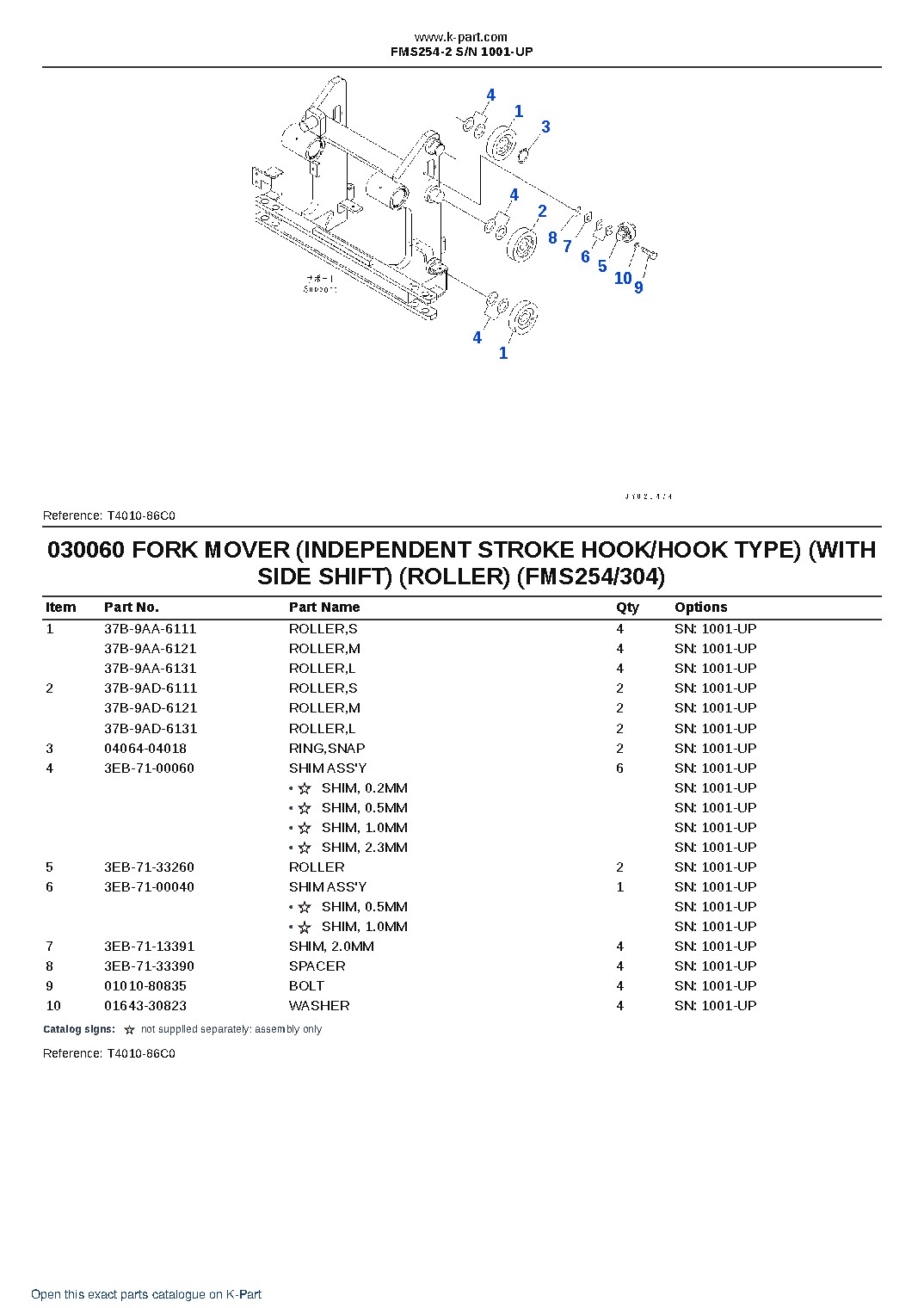 FMS254-2 S/N 1001-UP – sample page 6 FMS254-2 S/N 1001-UP – sample page 6