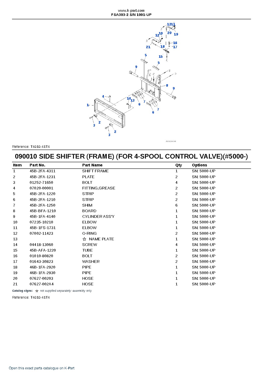 FSA303-2 S/N 1001-UP – sample page 10 FSA303-2 S/N 1001-UP – sample page 10