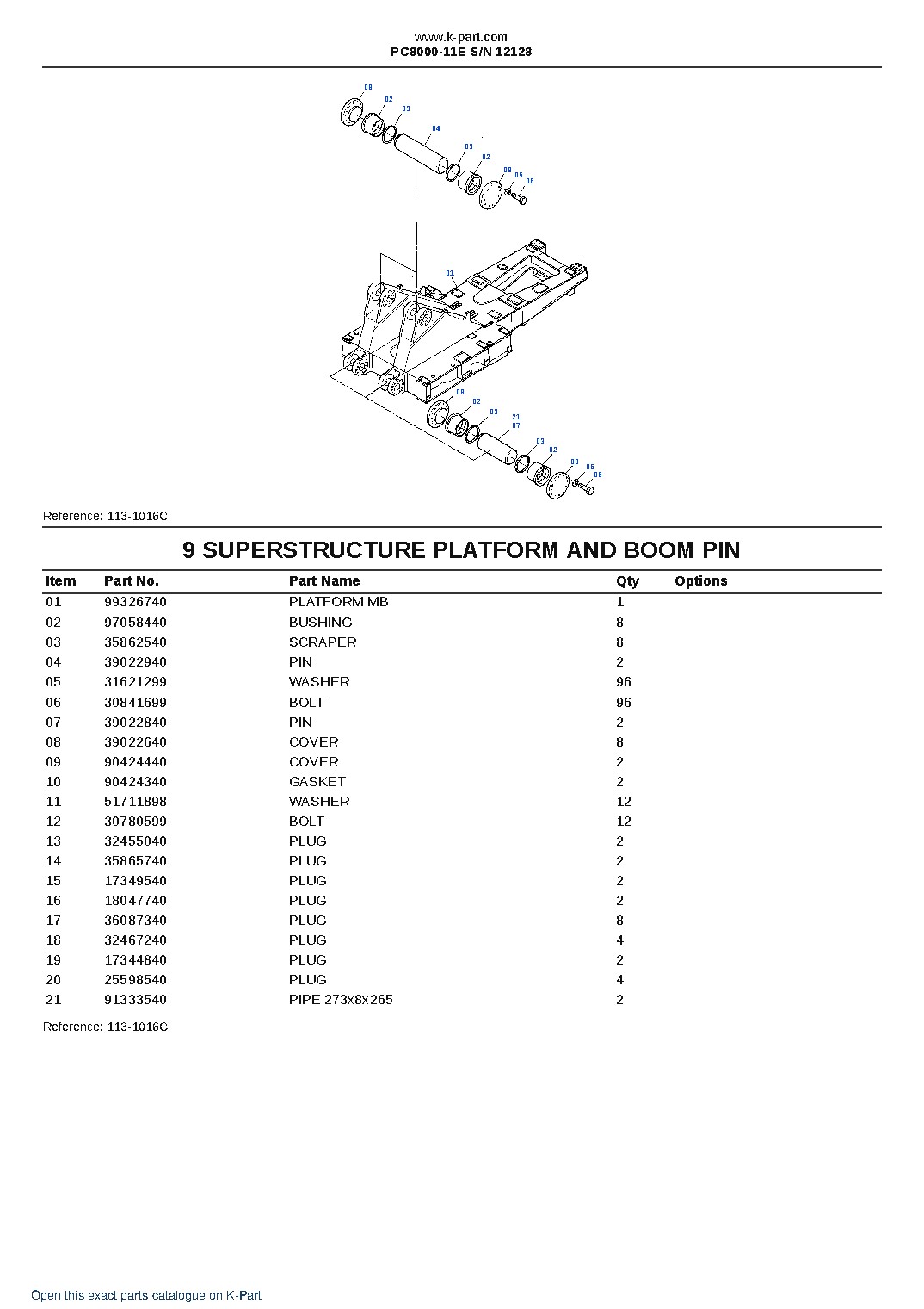 PC8000-11E S/N 12128 – sample page 5 PC8000-11E S/N 12128 – sample page 5