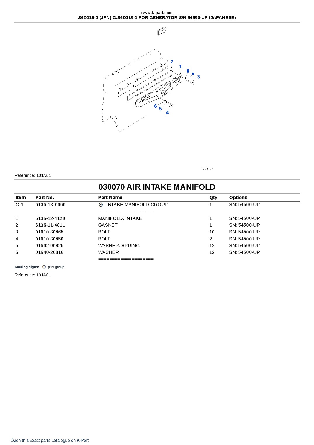 S6D110-1 (JPN) G.S6D110-1 FOR GENERATOR S/N 54500-UP (JAPANESE) – sample page 8 S6D110-1 (JPN) G.S6D110-1 FOR GENERATOR S/N 54500-UP (JAPANESE) – sample page 8