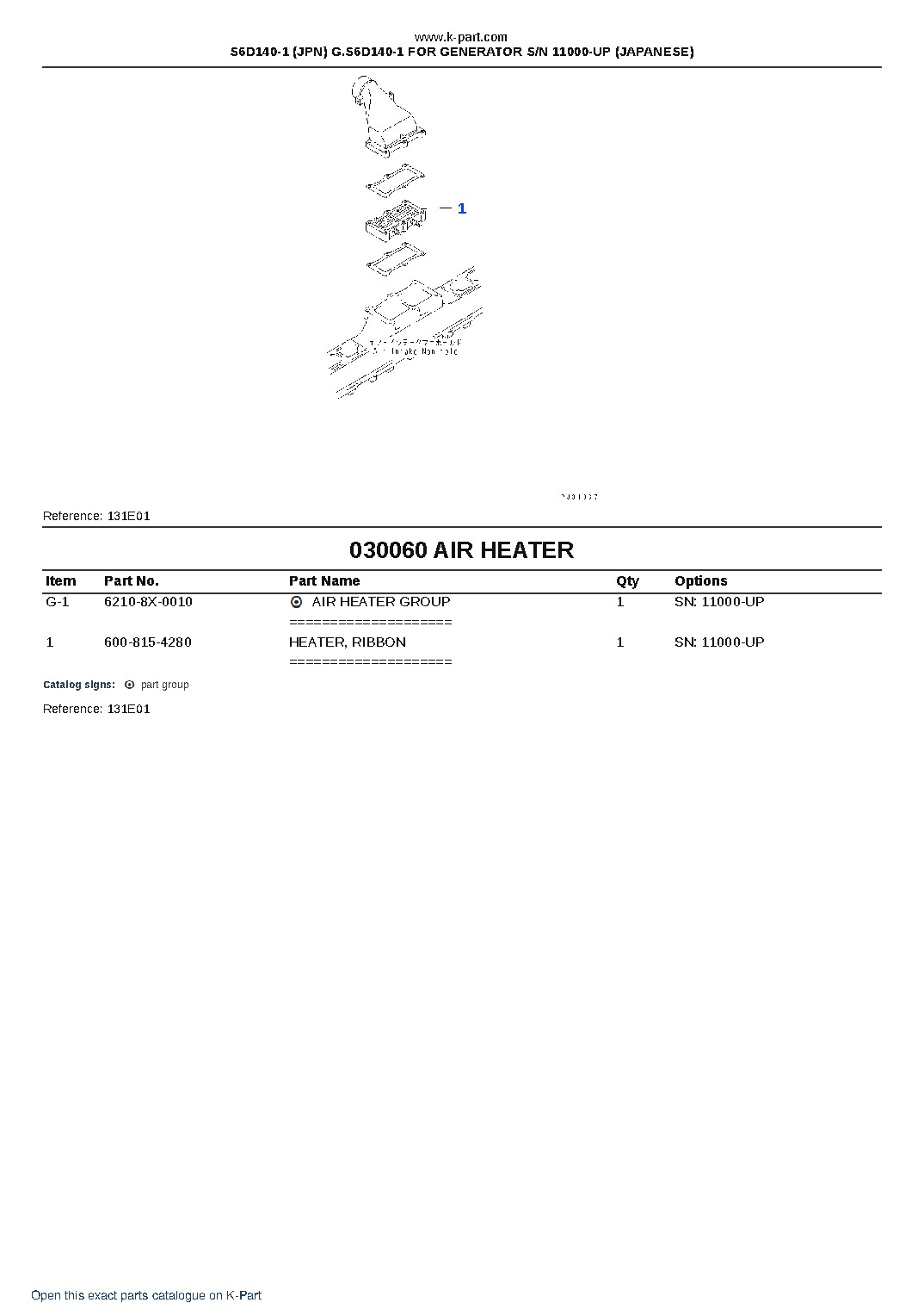 S6D140-1 (JPN) G.S6D140-1 FOR GENERATOR S/N 11000-UP (JAPANESE) – sample page 7 S6D140-1 (JPN) G.S6D140-1 FOR GENERATOR S/N 11000-UP (JAPANESE) – sample page 7