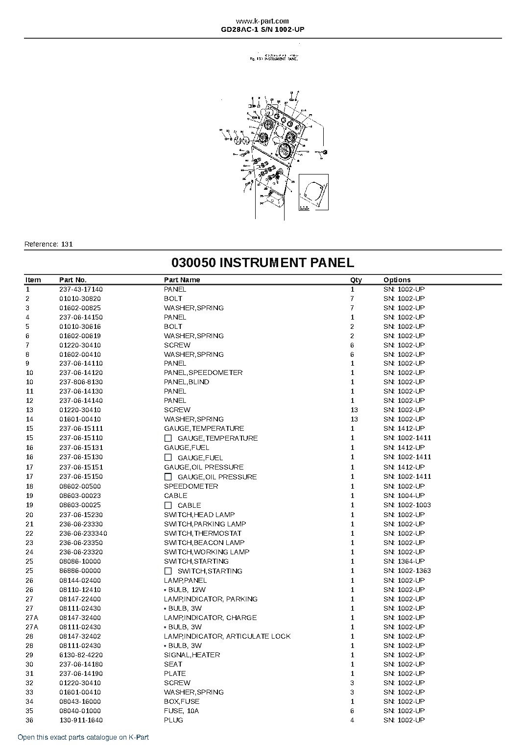 GD28AC-1 S/N 1002-UP – sample page 6