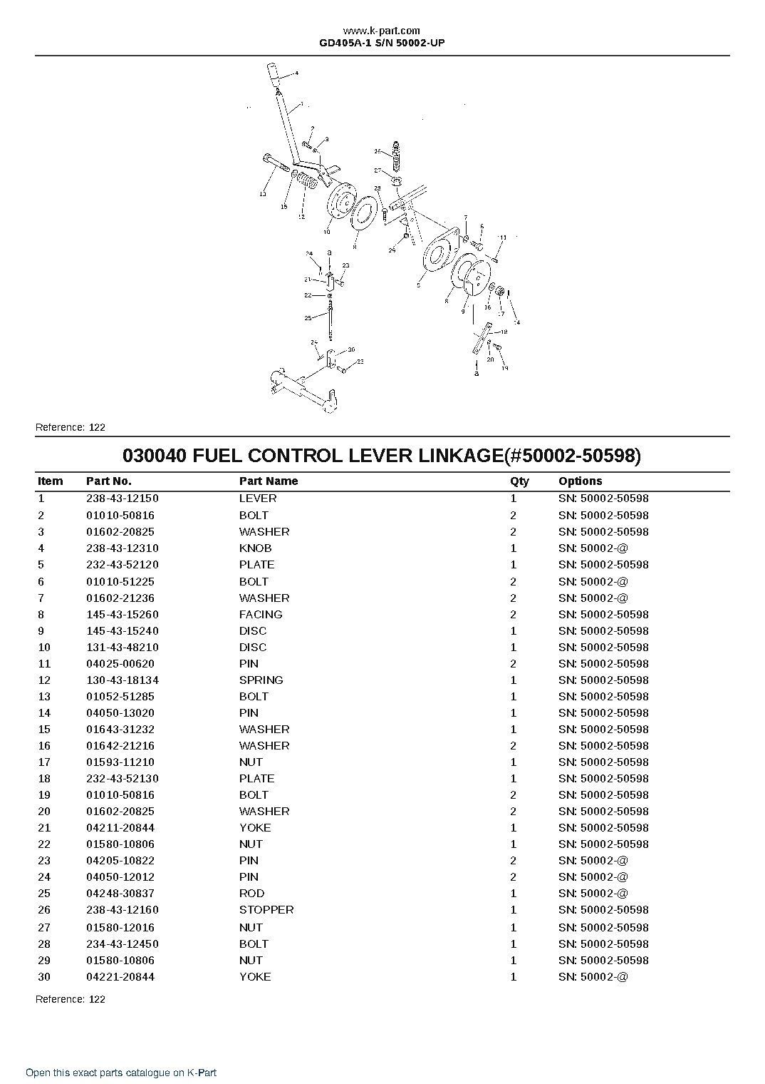 GD405A-1 S/N 50002-UP – sample page 7 GD405A-1 S/N 50002-UP – sample page 7