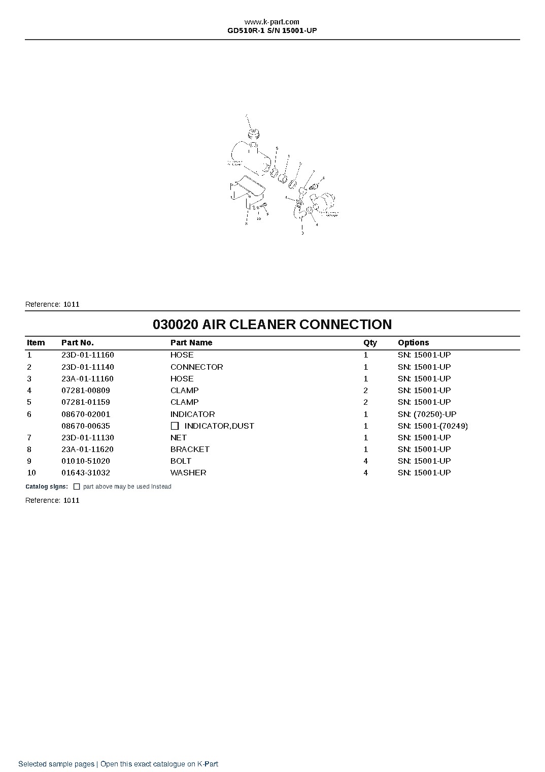 GD510R-1 S/N 15001-UP – sample page 3 GD510R-1 S/N 15001-UP – sample page 3