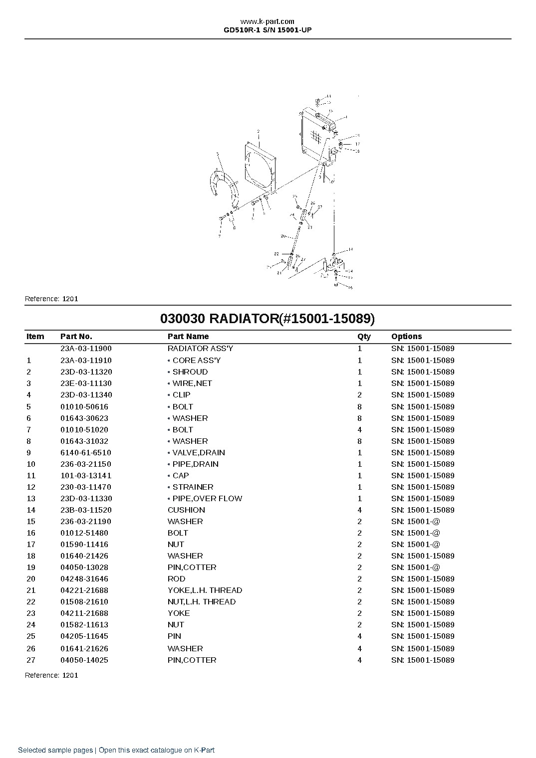 GD510R-1 S/N 15001-UP – sample page 4 GD510R-1 S/N 15001-UP – sample page 4