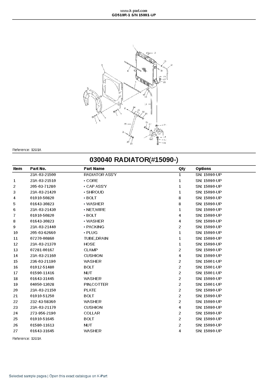 GD510R-1 S/N 15001-UP – sample page 5 GD510R-1 S/N 15001-UP – sample page 5