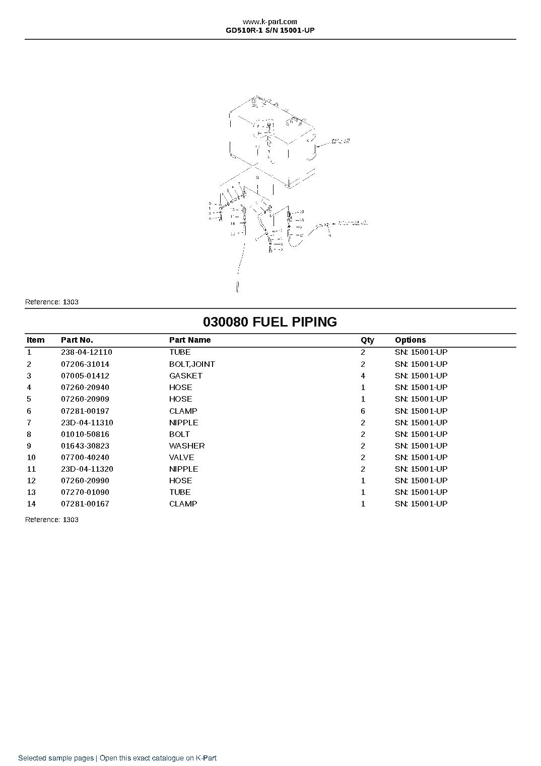 GD510R-1 S/N 15001-UP – sample page 9 GD510R-1 S/N 15001-UP – sample page 9