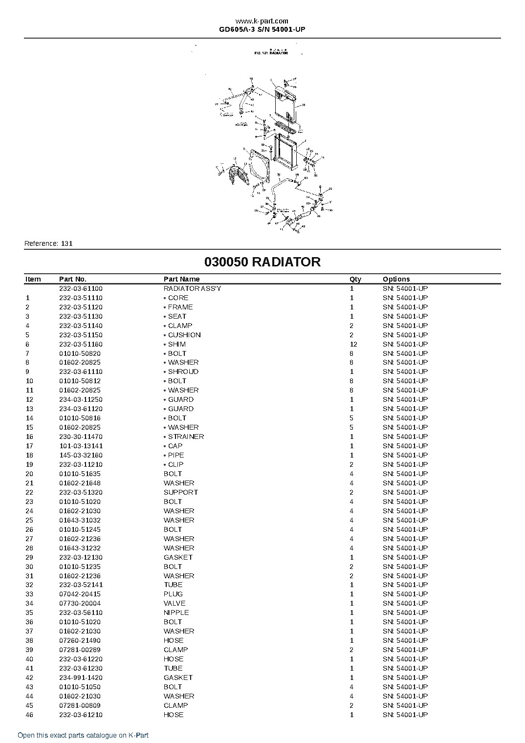 GD605A-3 S/N 54001-UP – sample page 8