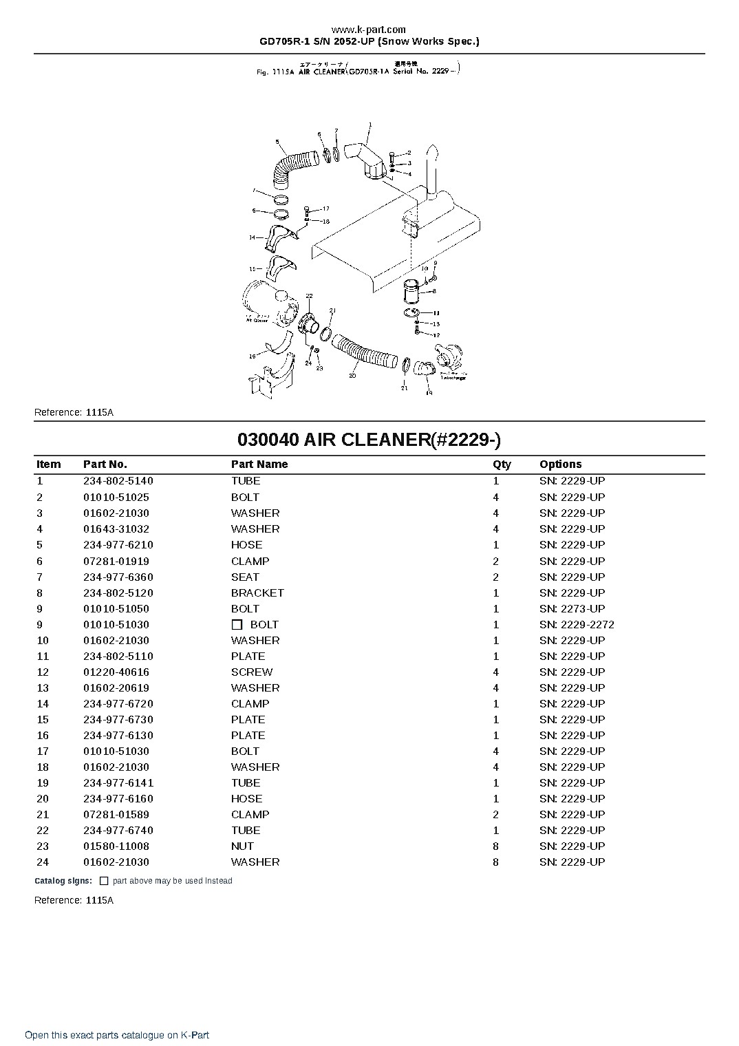 GD705R-1 S/N 2052-UP (Snow Works Spec.) – sample page 5 GD705R-1 S/N 2052-UP (Snow Works Spec.) – sample page 5