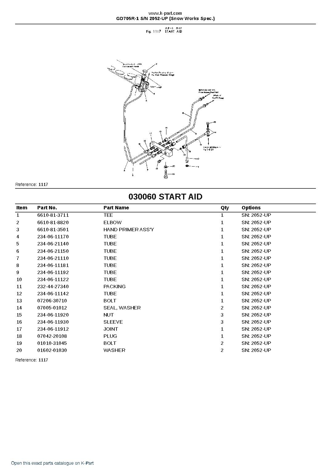 GD705R-1 S/N 2052-UP (Snow Works Spec.) – sample page 7 GD705R-1 S/N 2052-UP (Snow Works Spec.) – sample page 7